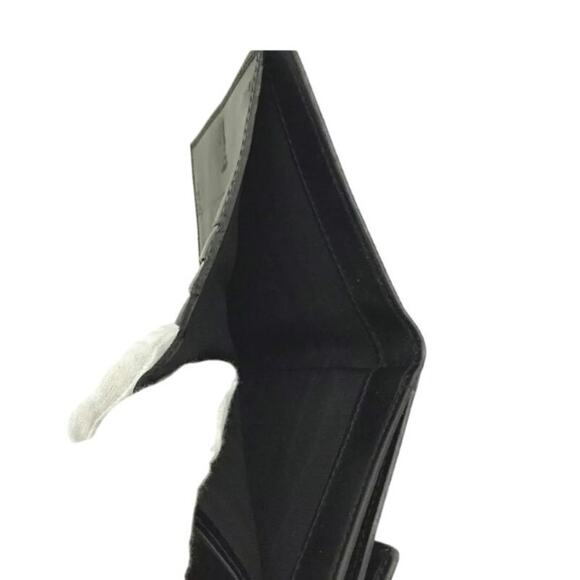 PRADA Logo Leather unisex Bifold black Wallet in prada box - Picture 8 of 10